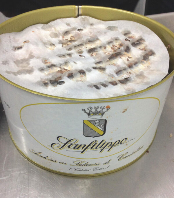 Anchoa en Salazón Sanfilippo