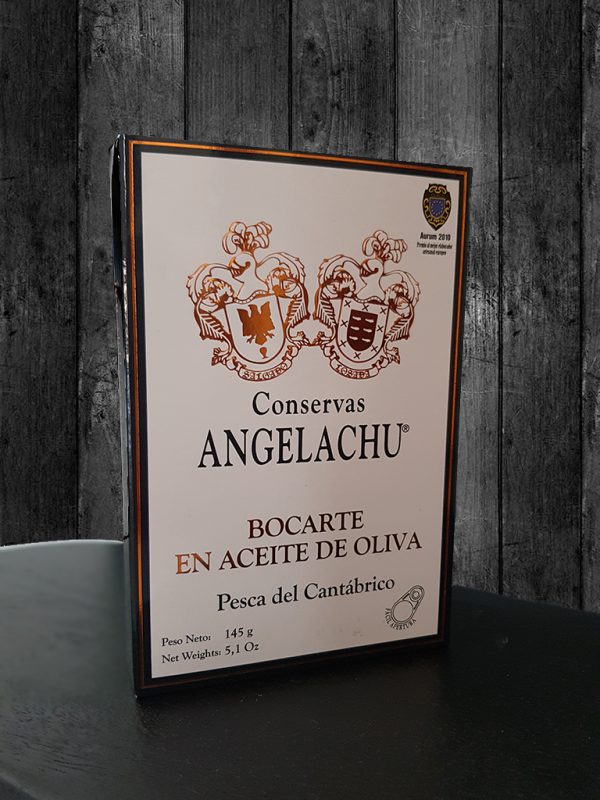 Bocartes ena aceite de Oliva Angelachu