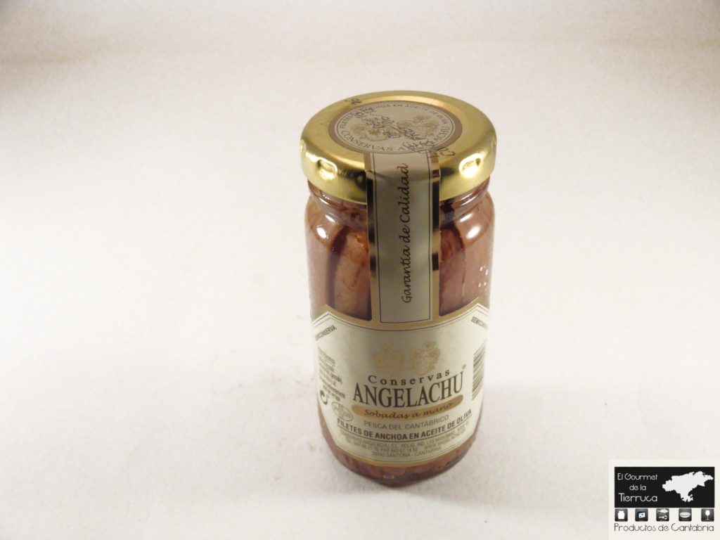 Bote de anchoas Angelachu