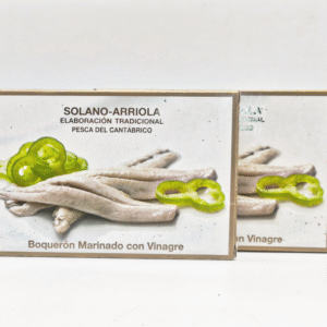Boquerones en vinagre Solano Arriola - Conserva gourmet en lata premium
