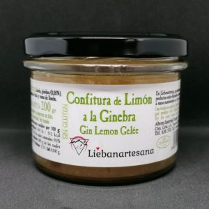 Confitura de limón a la Ginebra