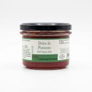Dulce de Pimiento Liébanartesana en tarro de cristal
