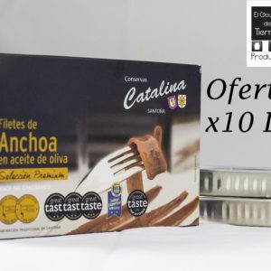 Lata de anchoas Premium Catalina 10 Latas