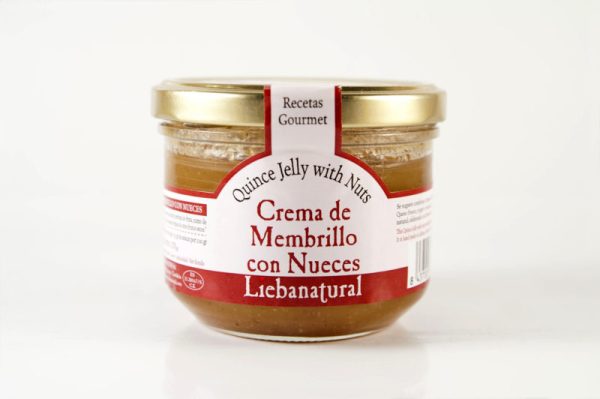 Crema de membrillo con nueces