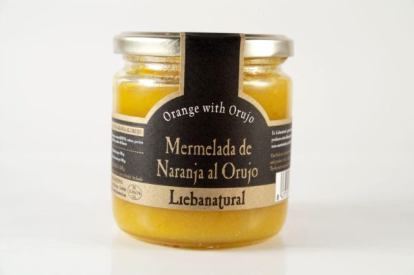 Mermelada de naranja al orujo Liébanatural