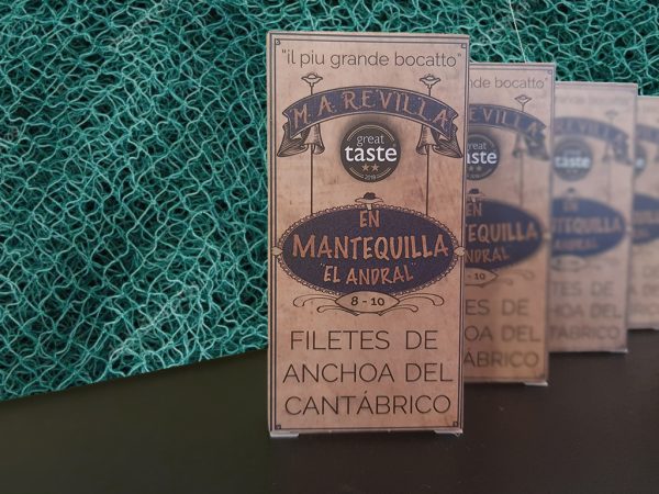 Anchoas en mantequilla Revilla