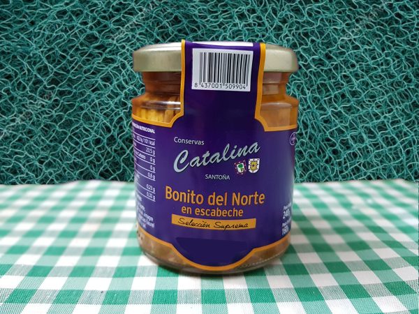 Tronco de Bonito del Norte en escabeche Catalina