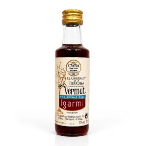 Vermut Igarmi 10 cl - Botella individual de vermut de Cantabria para aperitivos - El Gourmet de la Tierruca